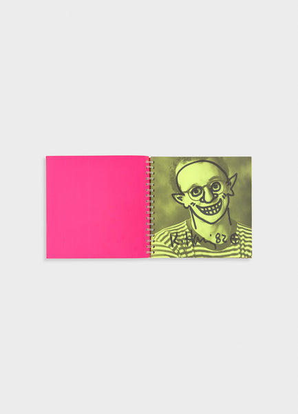 Keith Haring [Tony Shafrazi Gallery, Signed with Drawing] – Mast Books