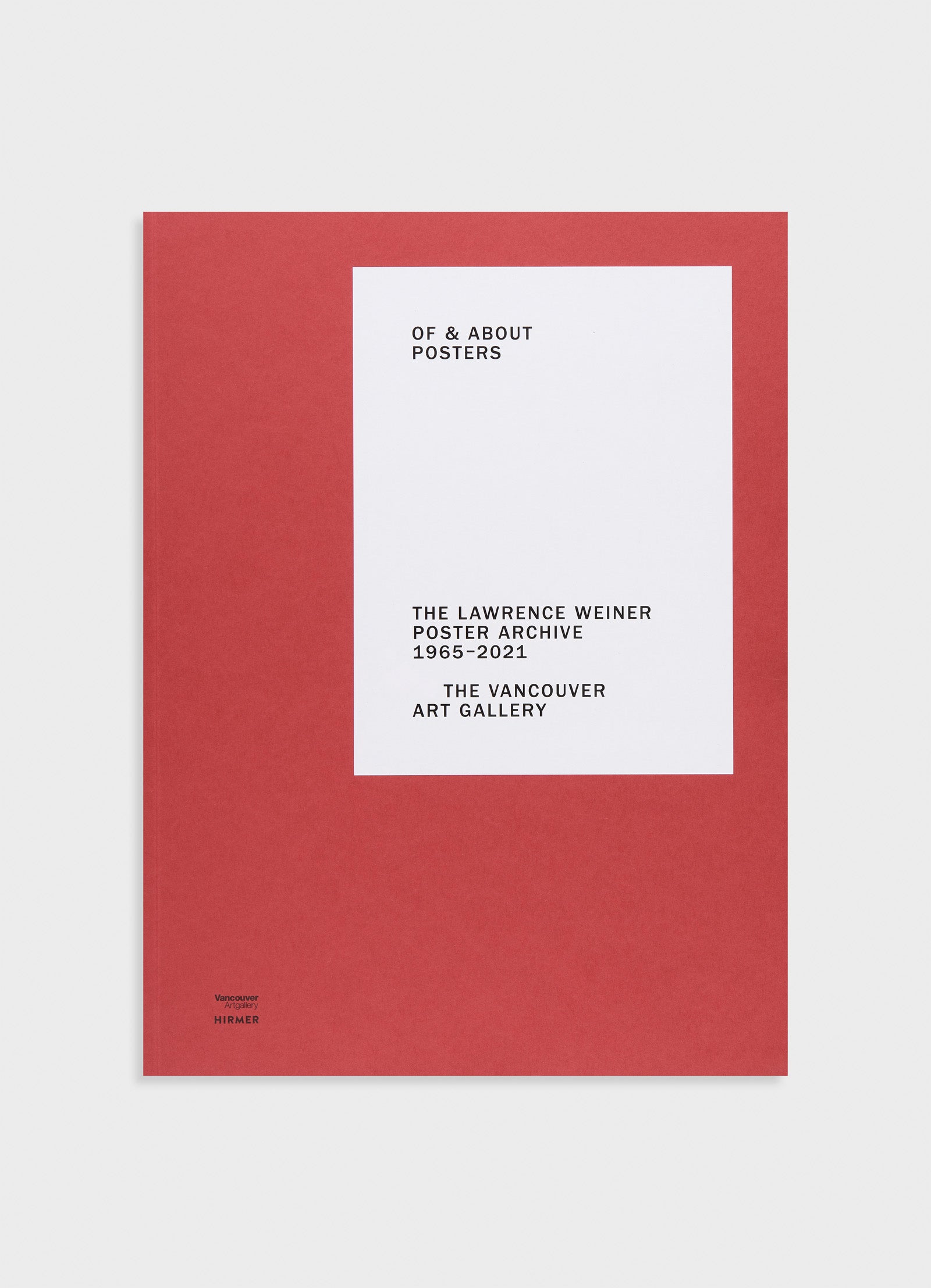 1998年発行美品LawrenceWeinerアート新聞ポスターAgnès b. Of & About Posters : The Lawrence Weiner Poster Archive (1965-2021
