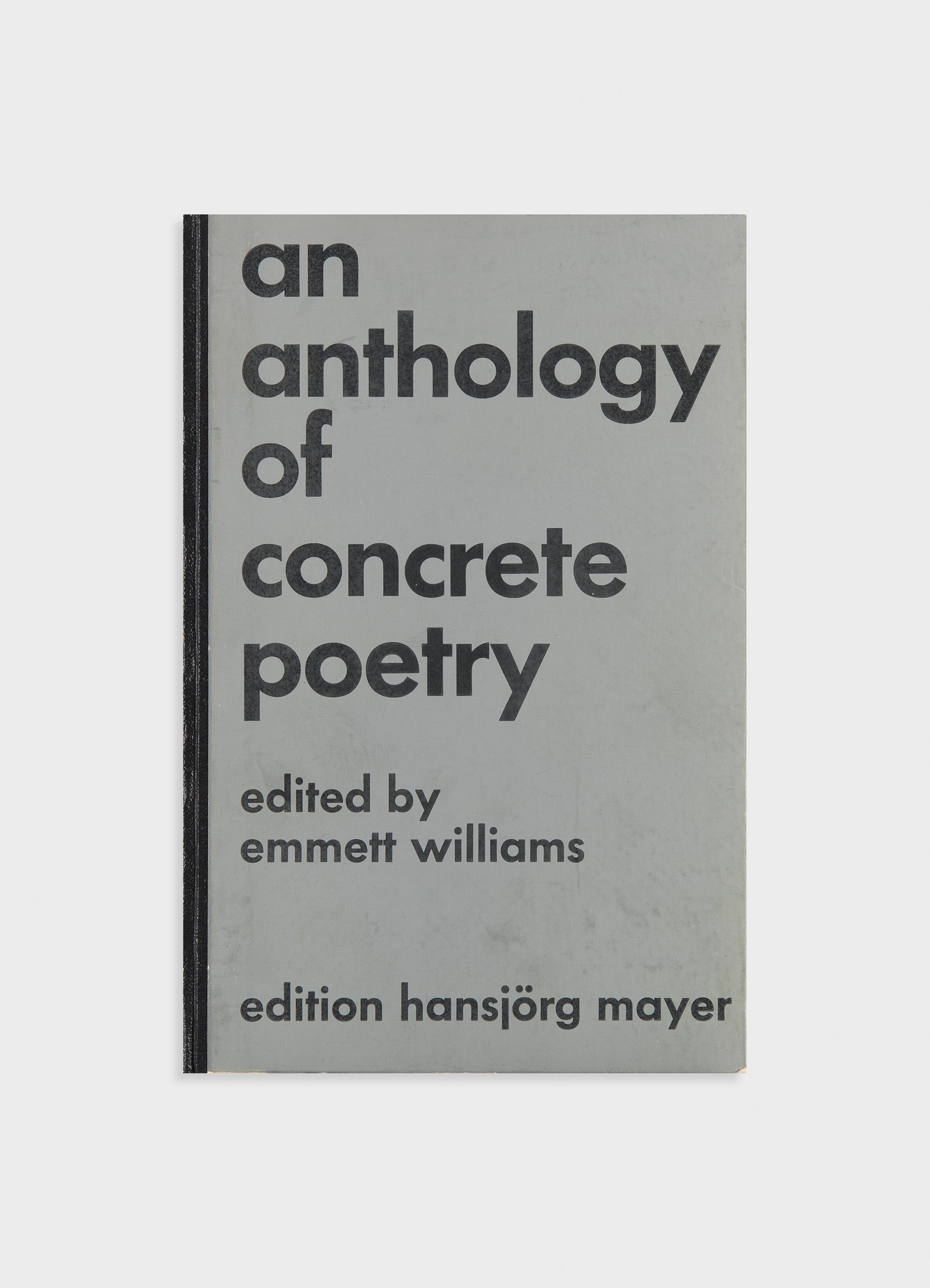 an anthology of concrete poetry – Mast Books