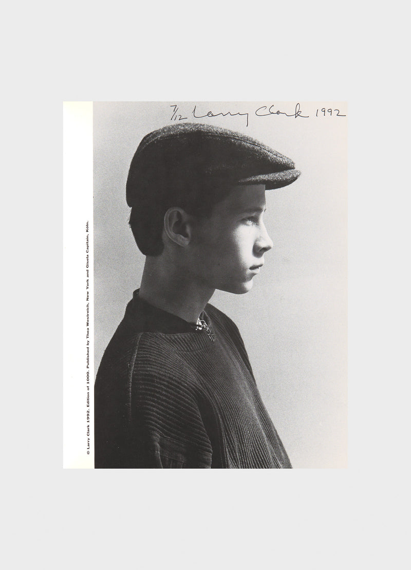 Larry Clark: 1992 [Signed, Numbered Edition with Silver Gelatin Print] #7/12