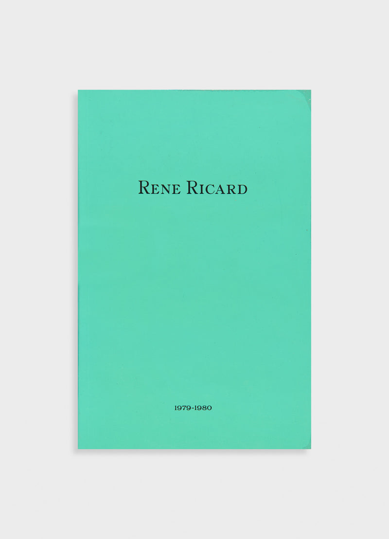 Rene Ricard 1979-1980 [Signed]