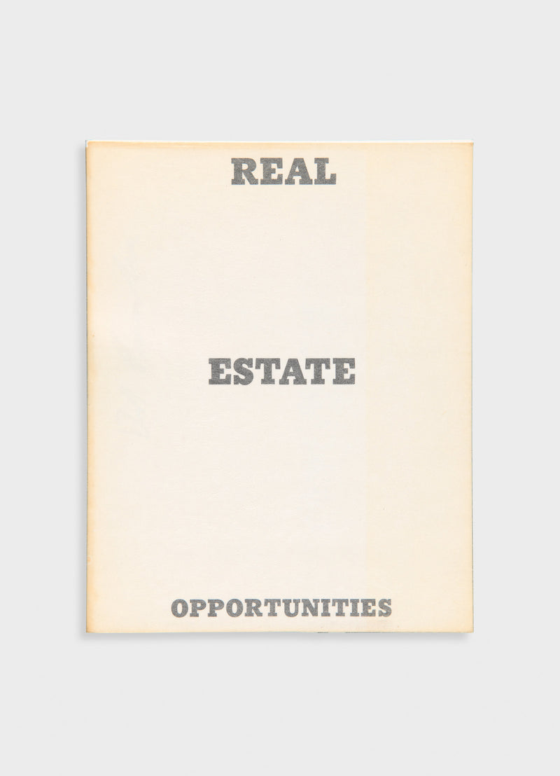 Real Estate Opportunities [Signed]