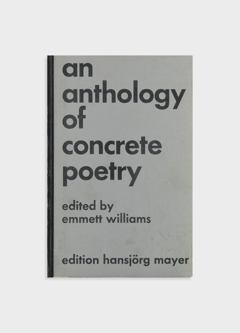 an anthology of concrete poetry