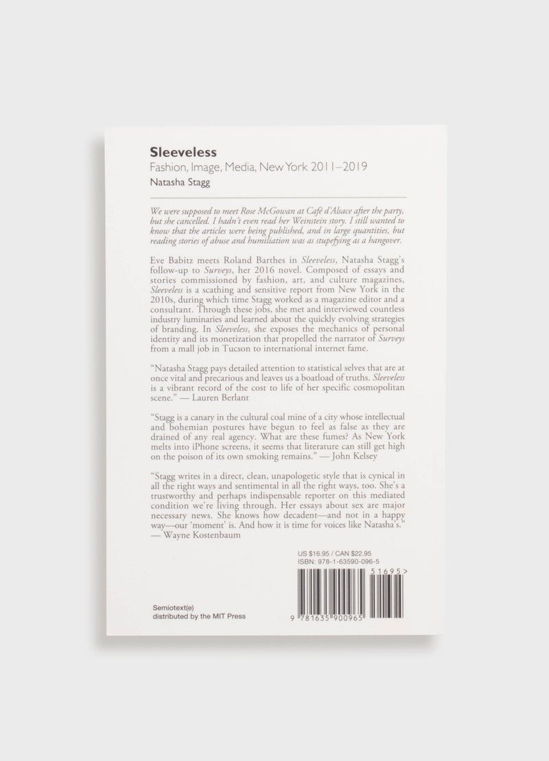 Sleeveless: Fashion, Image, Media, New York 2011 - 2019 - Mast Books