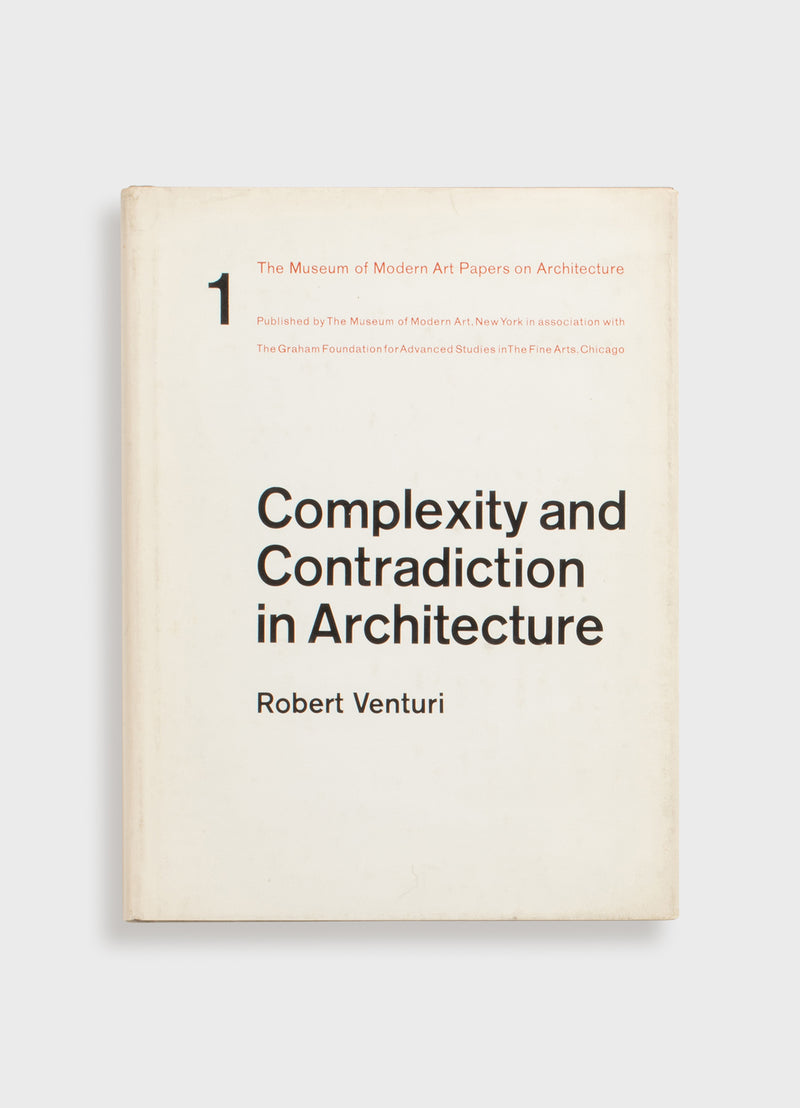 Complexity and Contradiction in Architecture (Signed)
